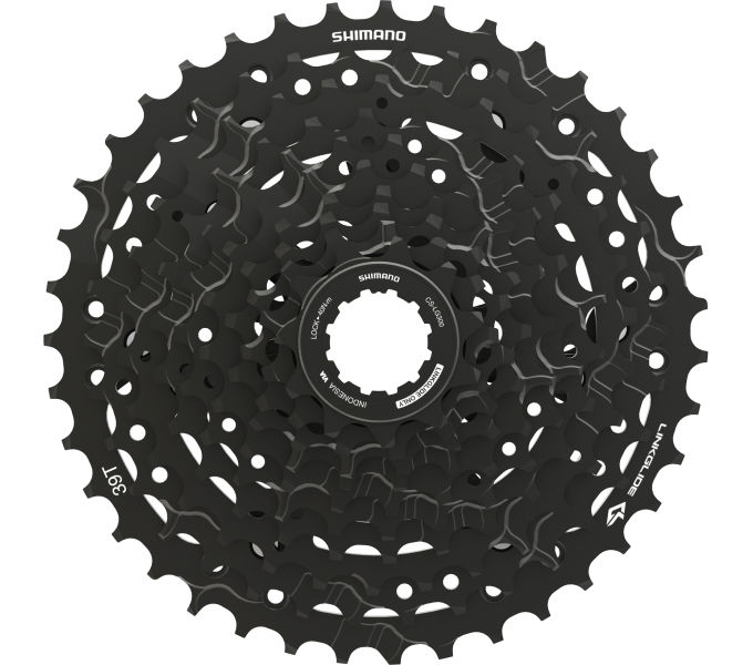 SHIMANO CASSETTE SPROCKET, CS-LG300-10, CUES, 10-SPEED, 11-13-15-17-20-23-26-30-