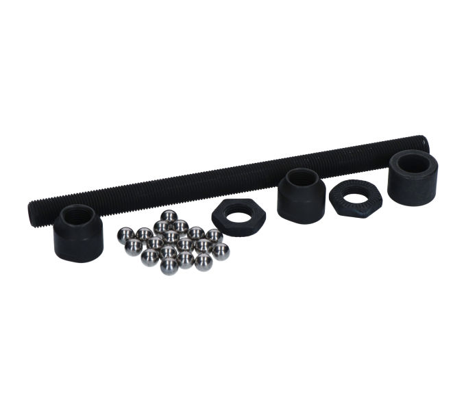 SHIMANO FH-TY500 COMPLETE HUB AXLE 141MM (5-9/16") FOR QUICK RELEASE TYPE