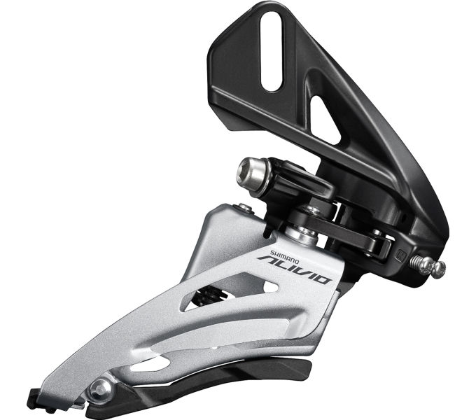 SHIMANO FRONT DERAILLEUR, FD-M3120-D, ALIVIO, FOR 2X9, SIDE SWING, FRONT-PULL, D