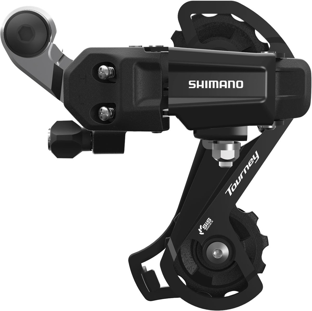 SHIMANO REAR DERAILLEUR, RD-TY200, TOURNEY, SS 6/7-SPEED, W/RIVETED ADAPTER(ROAD