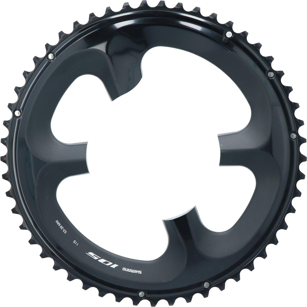 SHIMANO FC-R7000 CHAINRING 53T-MW (BLACK) FOR 53-39T