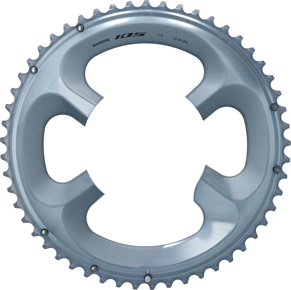 SHIMANO FC-R7000 CHAINRING 53T-MW (SILVER) FOR 53-39T