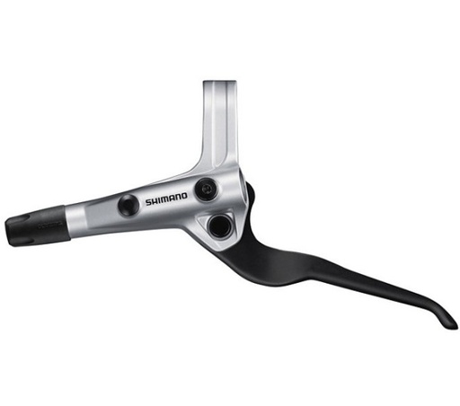 [#PL-EBLMT4023ALS] SHIMANO BRAKE LEVER, BL-MT402-3A, LEFT, FOR HYDRAULIC DISC BRAKE, SILVER,