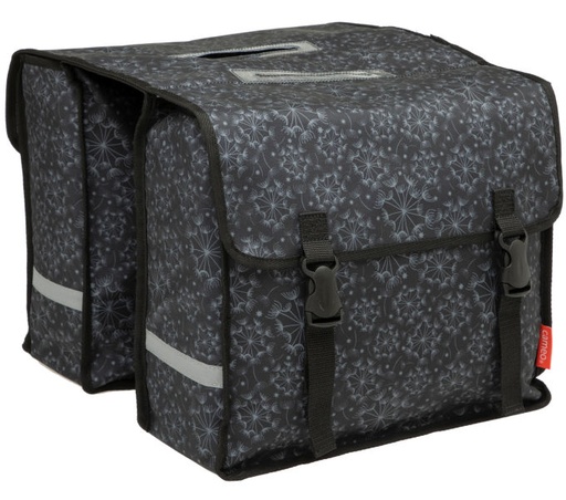 [#PL-FA003485021] KERÉKPÁROS TÁSKA NEWLOOXS CAMEO TARA FEKETE 30L 39 X 33 X 18 CM (X2)