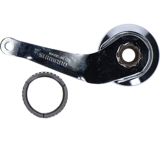 [#PL-Y3EV98200] SHIMANO SG-C3001-7C BRAKE SHOE UNIT & BRAKE ARM UNIT (SILVER)