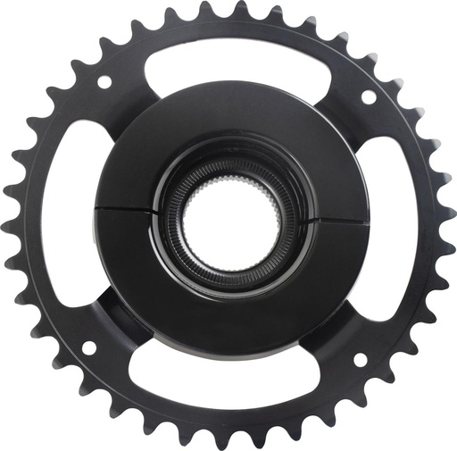 [#PL-ESMCRE61A8XL] SHIMANO CHAINRING, SM-CRE61, 38T W/O CG, FOR CHAIN LINE 46.5MM, BLACK, IND