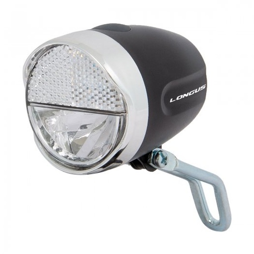 [#PL-398584] LÁMPA LONGUS ELSŐ FRONT 1W 70LM 1 LED/2FUNKCIÓS FEKETE {5/4}