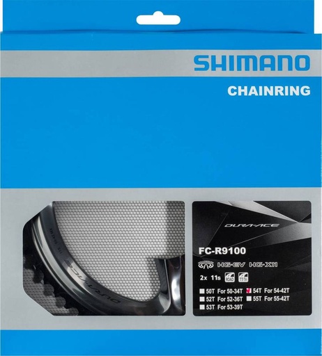 [#PL-Y1VP98040] SHIMANO FC-R9100 Chainring 54T-MX for 54-42T