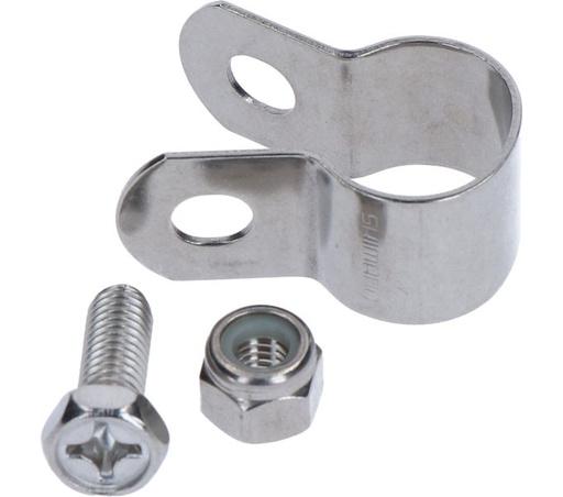 [#PL-ASMCLIPGESP] SHIMANO COMPONENTS FOR INTERNAL HUB ARM CLIP:15MM DX(STAINLESS, W/BOLT&NUT