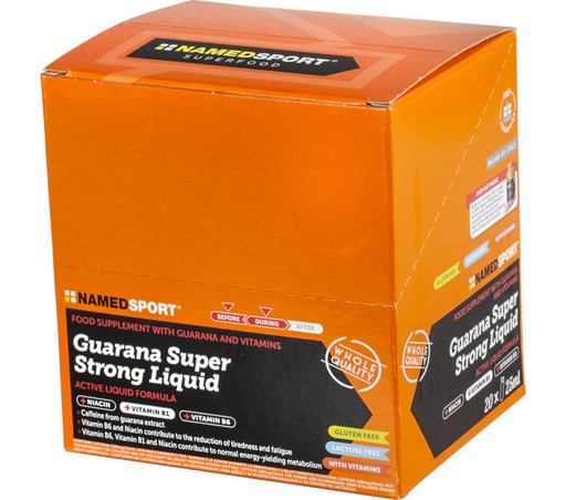 [#PL-FA003723009] NAMEDSPORT ENERGY SHOT GUARANA SUPER STRONG 20x20ml ital {2/4}