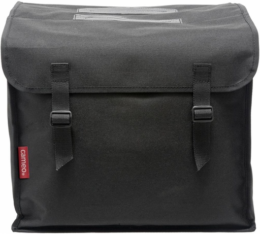 [#PL-FA003485000] KERÉKPÁROS TÁSKA NEWLOOXS CAMEO FEKETE 30L 37X33X12,5CM