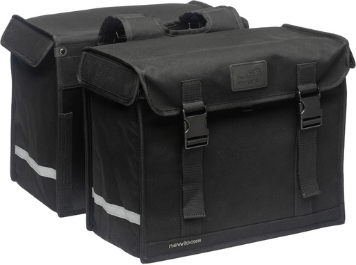 [#PL-FA003483033] KERÉKPÁROS TÁSKA NEWLOOXS CAMPING DUPLA BASIC FEKETE 66L 43X35X22CM(X2)