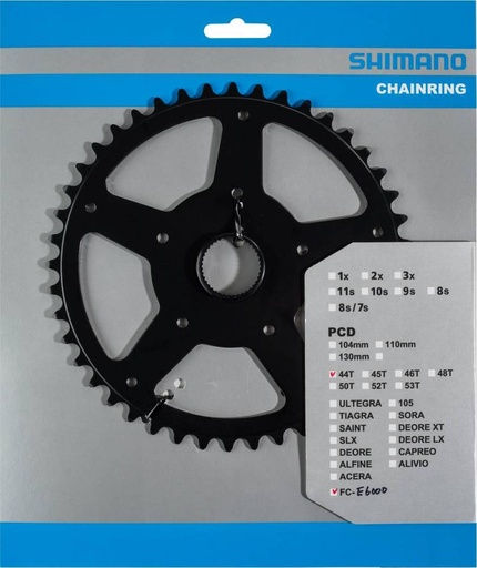 [#PL-Y1Y400002] SHIMANO FC-E6000 Chain Ring 44T