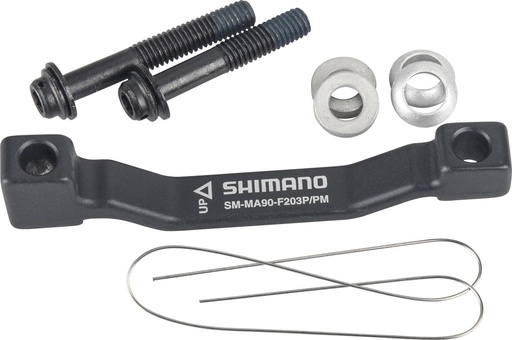 [#PL-ISMMA90F203PPM] SHIMANO MOUNT ADAPTER FOR DISC BRAKE CALIPER, SM-MA90-F203P/PM, FIXING BOL