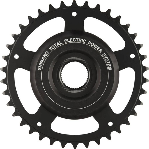 [#PL-ISMCRE60B4XG] SHIMANO CHAINRING FOR FC-E6000, FOR STEPS, SM-CRE60, 44T W/O CG, BLACK/SIL