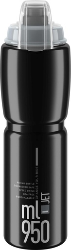 [#PL-FA003514557] KULACS ELITE JET PLUS BLACK FEKETE/SZÜRKE LOGÓ 950ML 114G{5/4}