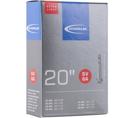 [#PL-10414393] BELSŐ SCHWALBE 20 SV6A 406-23/40 EXTRA LIGHT 40MM 65g {25/7}