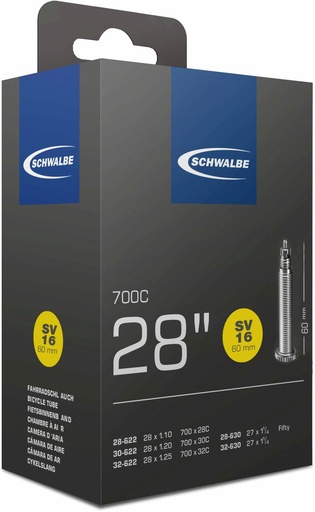 [#PL-10431363] BELSŐ SCHWALBE 622 SV16 622/630-28/32 60MM 115g {25/7}