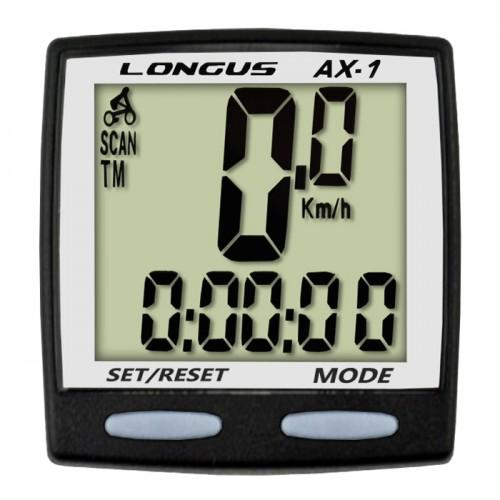 [#PL-804764] Longus AX-1 kerékpár-computer 8 funkció fekete Special Edition