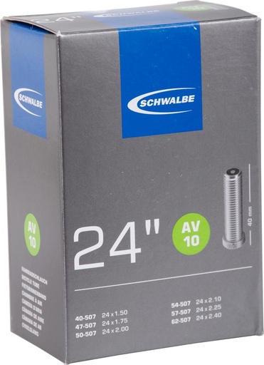 [#PL-10421310] BELSŐ SCHWALBE 24 AV10 24x1,50-2,40 40MM 165g {25/7}