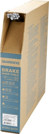 [#PL-Y8YZ98051] SHIMANO POLYMER COATED BRAKE INNER CABLE 2000 1SET 20PCS