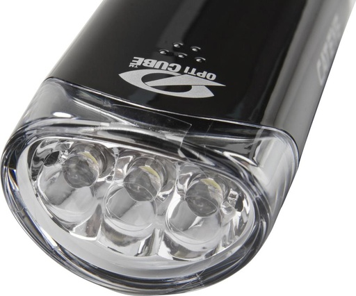 [#PL-HLEL135NB] CatEye HL-EL135N első lámpa 3 LED 2 funkció fekete