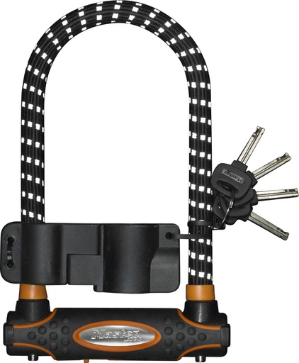 [#PL-ML8195REF] LAKAT MASTER LOCK 8195 U-LAKAT KULCSOS 210x110x13MM FEKETE REFCSÍKOS{2/4}