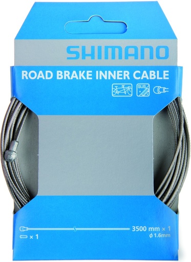 [#PL-Y80035014] SHIMANO BRAKE INNER WIRE 1.6X3500MM STAINLESS FOR RACING #800 3501-4