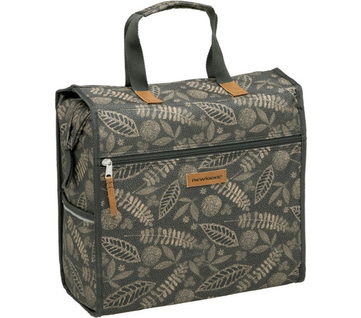 [#PL-FA003480215] KERÉKPÁROS TÁSKA NEWLOOXS LILLY FOREST SZÜRKE 18L 35X16X32CM