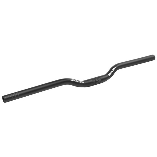 [#CS-40300003BK] Zoom alumínium MTB lapos kormány 620 mm 25,4 mm 30° matt fekete
