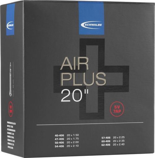 [#PL-10461383] BELSŐ SCHWALBE 20 SV7 AP 20x1,50-2,40 AIR PLUS 40MM 240g {10/7}