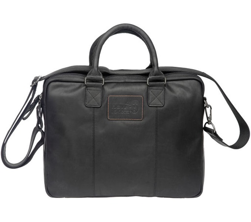 [#PL-FA003481007] KÉZITÁSKA NEWLOOXS SANTOS LEATHER FEKETE 13,5L 40X31X11CM