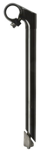 [#CS-40370012BK] Acél/alumínium quill kormányszár 270×40 mm 22,2 mm fekete