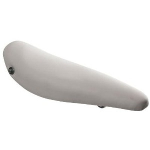 [#CS-41350186WH] Csepel Banán 20" Tacskó nyereg fehér (sissy bar nélkül)