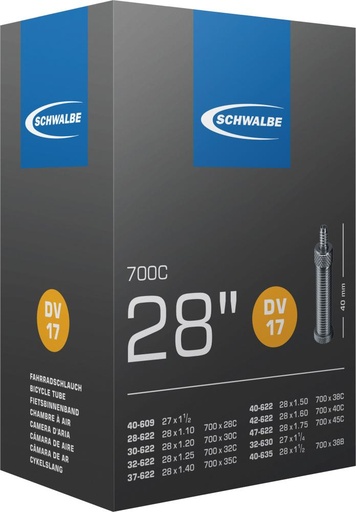 [#PL-10429311] BELSŐ SCHWALBE 622 DV17 622/635-28/47 40MM 150g {25/7}