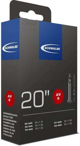 [#PL-10413313] BELSŐ SCHWALBE 20 SV6 20x1,10-1,50 40MM 95g {25/7}