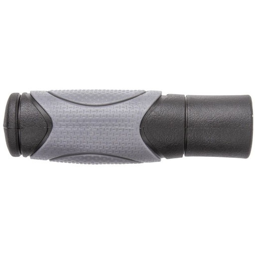 [#CS-42850076] M-Wave 2-komponensű markolat 125 mm fekete/szürke Fat Boy