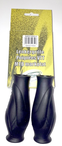 [#CS-42850160DB] Marikoo 1651 kraton + végdugó markolat 120 mm fekete