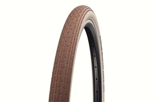 [#CS-42900043BR] KÖP 26X2,35 (60-559) SCHWALBE FAT FRANK HS375 BARNA / FEHÉR REFLEXCSÍKOS