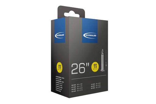 [#CS-42980254] TÖM 26X1,50-2,50 (40/62-559) SCHWALBE SV13 - 60MM DOBOZOS