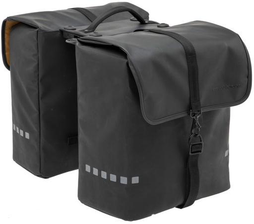 [#PL-FA003482096] KERÉKPÁROS TÁSKA NEWLOOXS ODENSE DUPLA FEKETE 39L 34X16X38CM(X2)