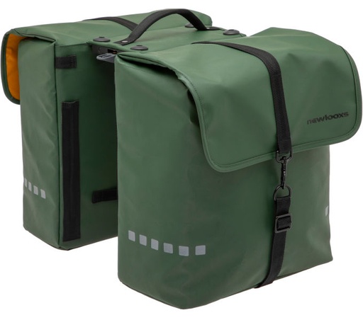 [#PL-FA003482097] KERÉKPÁROS TÁSKA NEWLOOXS ODENSE DUPLA ZÖLD 39L 34X16X38CM(X2)