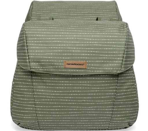 [#PL-FA003480190] KERÉKPÁROS TÁSKA NEWLOOXS JOLI DUPLA NOMI ZÖLD 37L 38X18X30CM(2X)