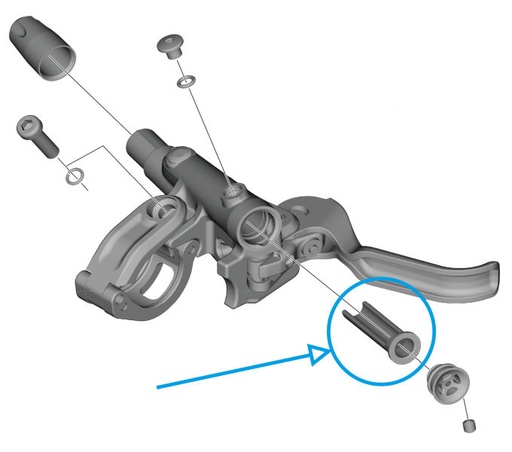 [#PL-Y8RM9801T] SHIMANO BL-M4100 DIAPHRAGM