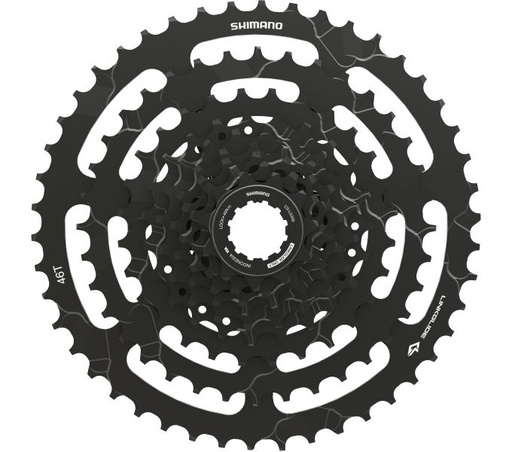 [#PL-ECSLG3009146] SHIMANO CASSETTE SPROCKET, CS-LG300-9, CUES, 9-SPEED, 11-13-15-17-20-23-28-36-46