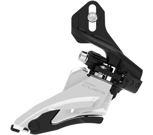 [#PL-EFDU4000D4] SHIMANO FRONT DERAILLEUR, FD-U4000-D, CUES, FOR 2X9/10, SIDE SWING, FRONT-PULL,
