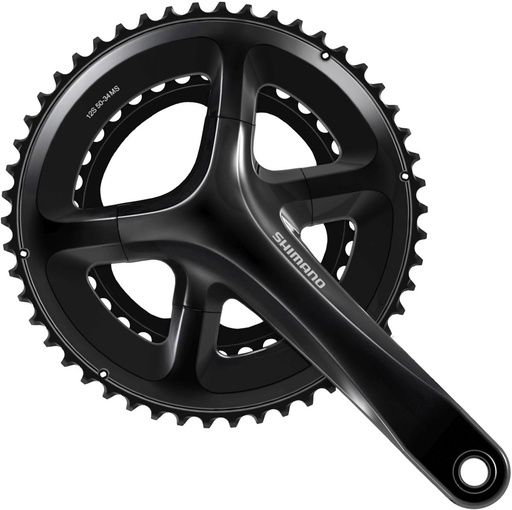 [#PL-EFCRS520DX04] SHIMANO FRONT CHAINWHEEL, FC-RS520, FOR REAR 12-SPEED, 2-PCS FC, 172.5MM, 50-34T