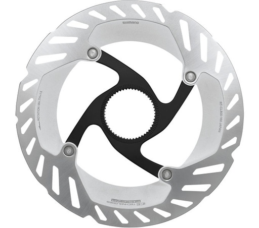 [#PL-IRTCL800SI] SHIMANO ROTOR FOR DISC BRAKE, RT-CL800, S 160MM, W/LOCK RING(INTERNAL SERRATION)