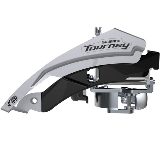 [#PL-EFDTY600LML3] SHIMANO FRONT DERAILLEUR, FD-TY600-L3, TOURNEY, FOR 3X6/7/8, TOP-SWING, DUAL-PUL