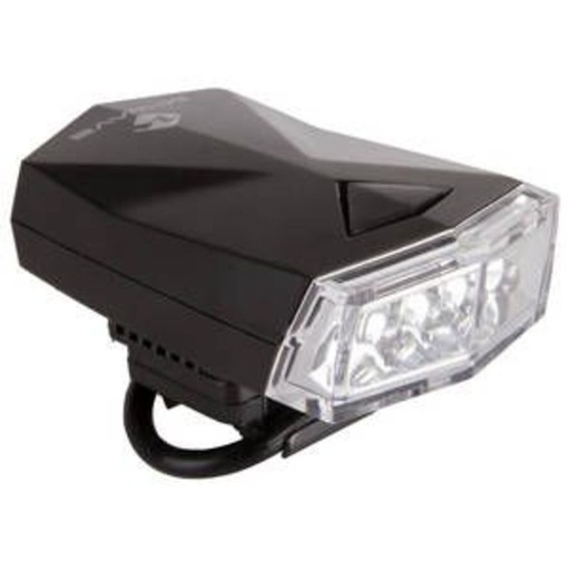 [#CS-44100299] M-Wave Apollon 4.3 elemes első lámpa 4 LED 3 funkció tartóval